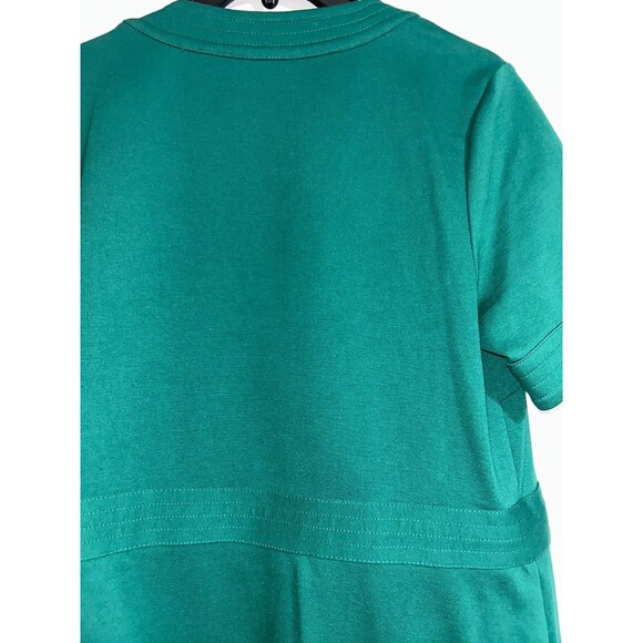 Boden Mira Women’s Ponte Knit Green True Wrap Dress size 12US/16UK NWOT Holidays - Picture 7 of 8